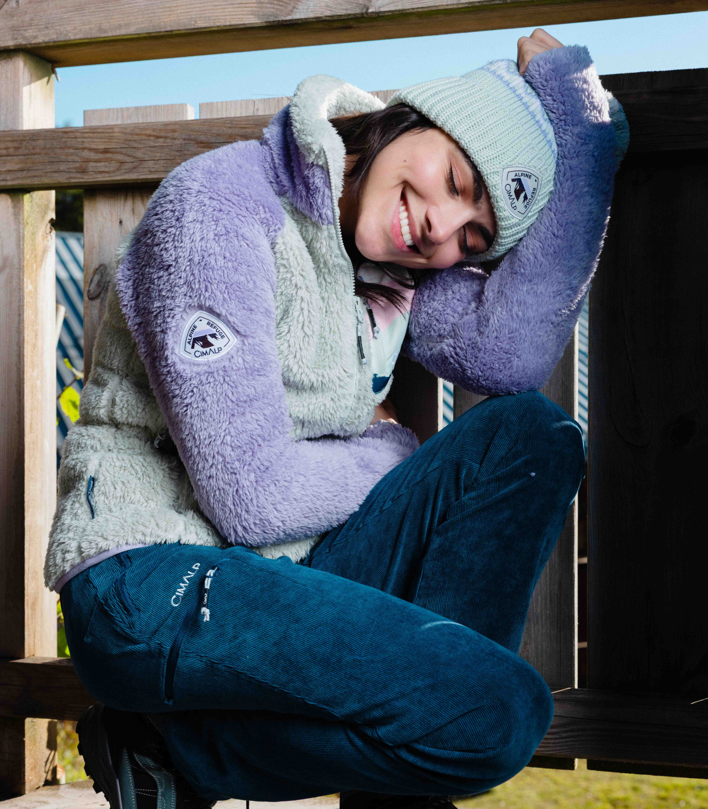 Hochflorige Fleecejacke für Damen | CIMALP®