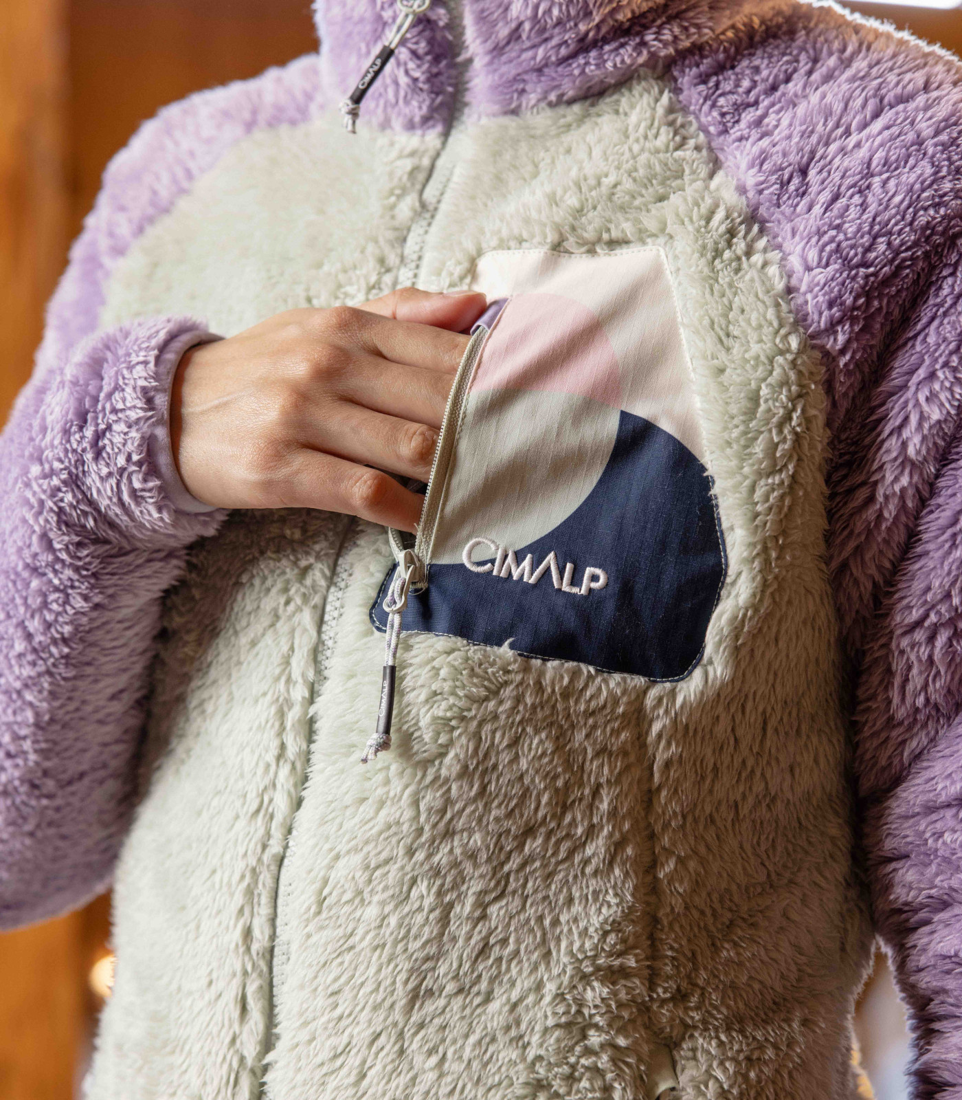 Hochflorige Fleecejacke für Damen | CIMALP®