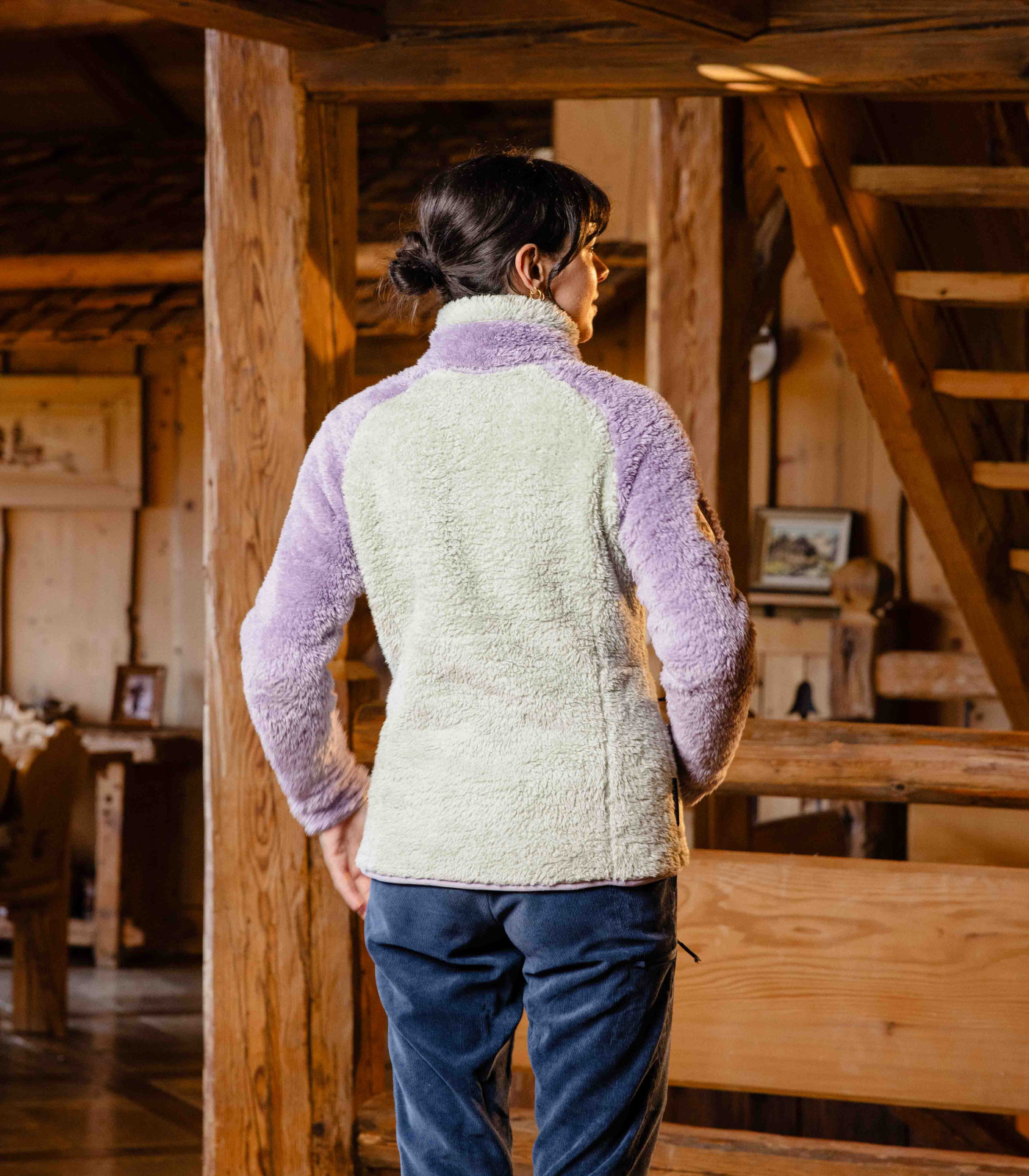 Women’s Sherpa Fleece Jacket | Warm, Durable & Recycled