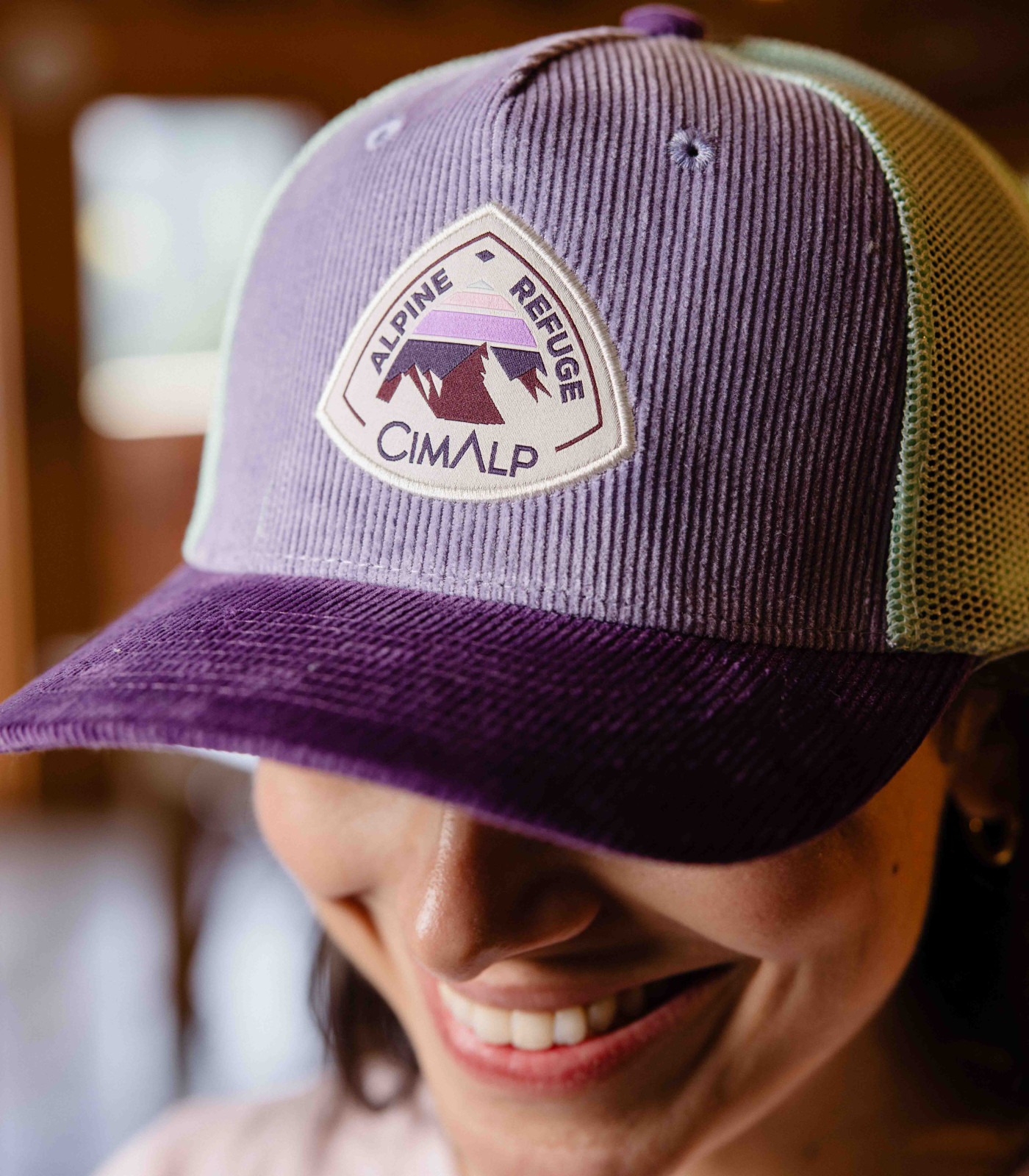 Cap aus Cord für Damen | CIMALP®