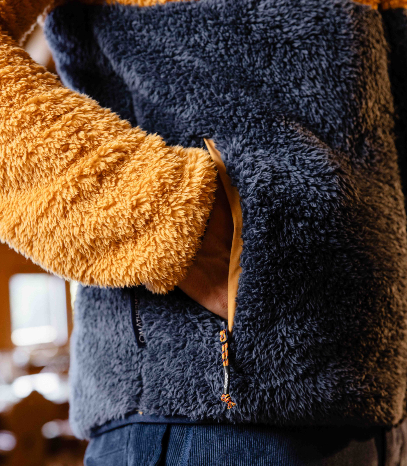 Men’s Sherpa Fleece Jacket | Warm, Durable & Recycled