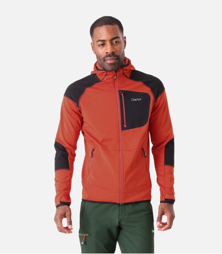 Chaqueta polar con refuerzos