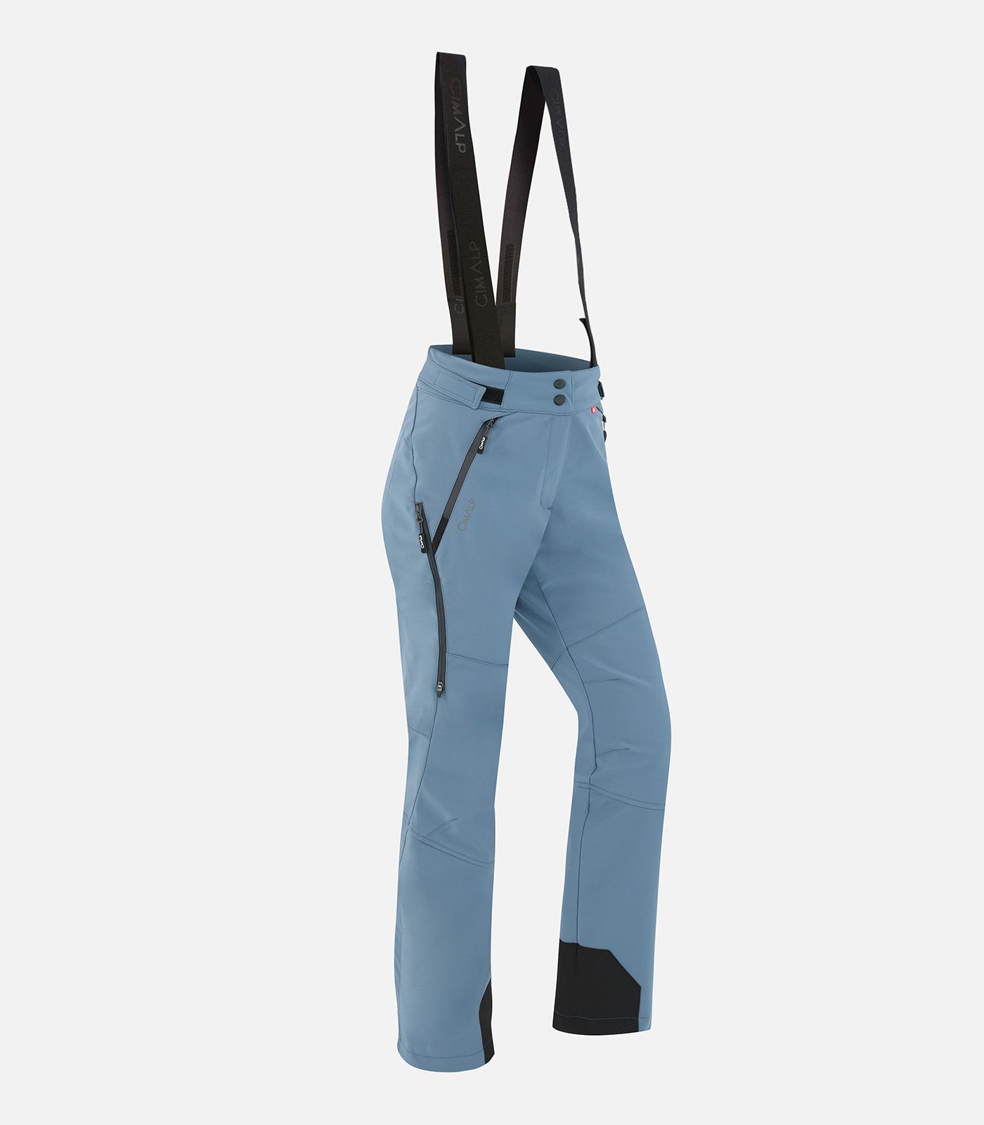 Pantalon alpinisme Softshell avec ouvertures latérales