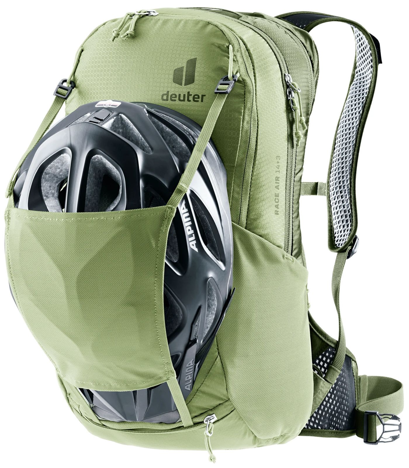 Mochila Deuter para bicicleta y bicicleta de montaña.