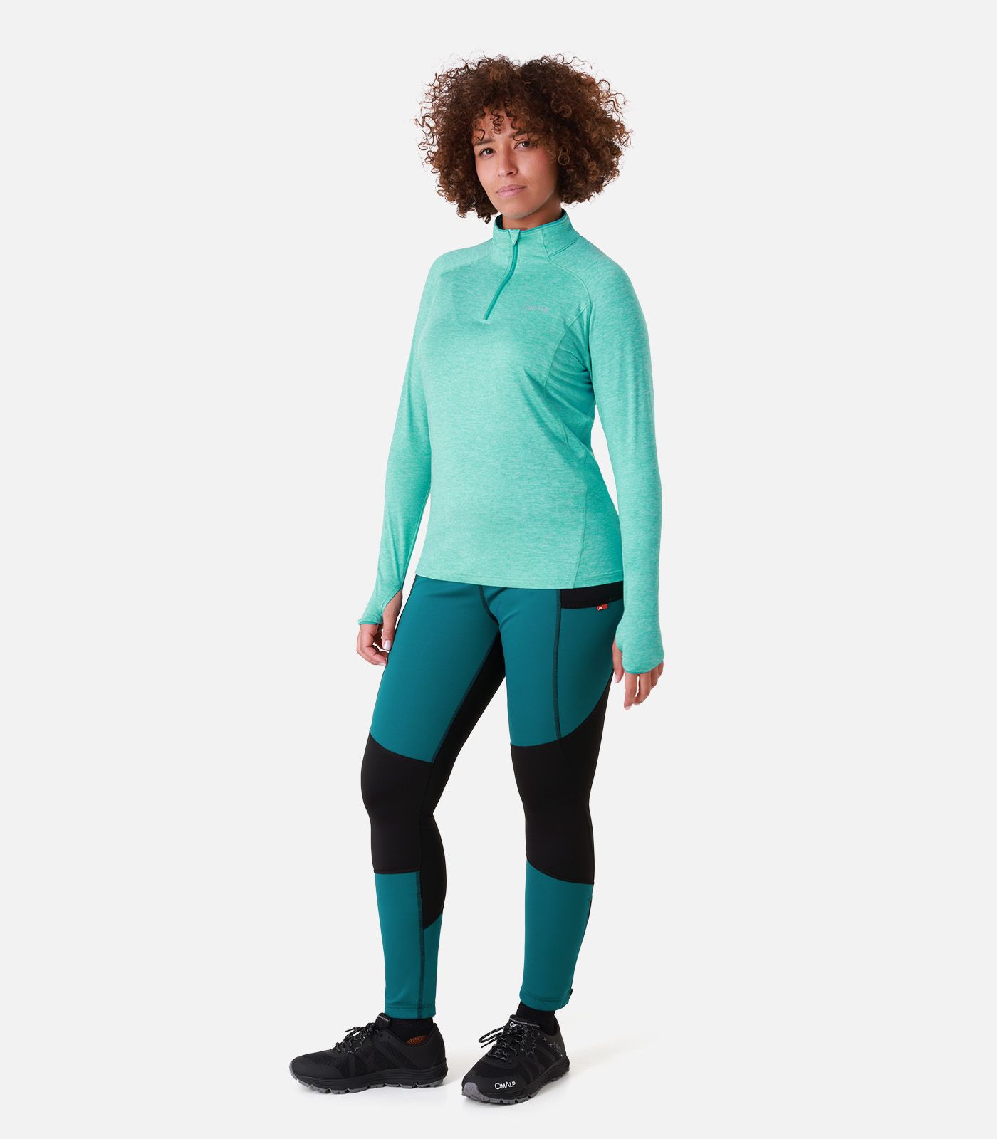 Mallas largas de trail running cálidas