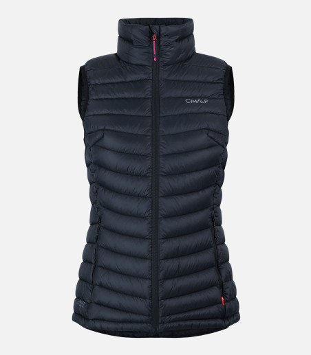 Sleeveless puffer jacket