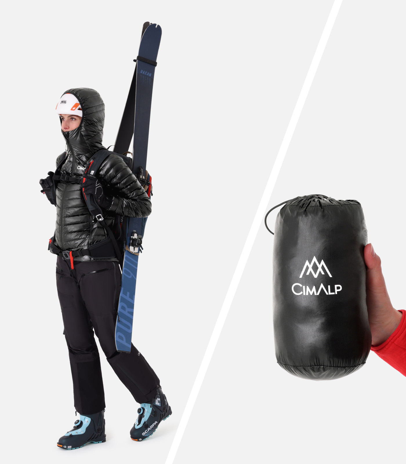 Damen-Daunenjacke ultralight | CIMALP®