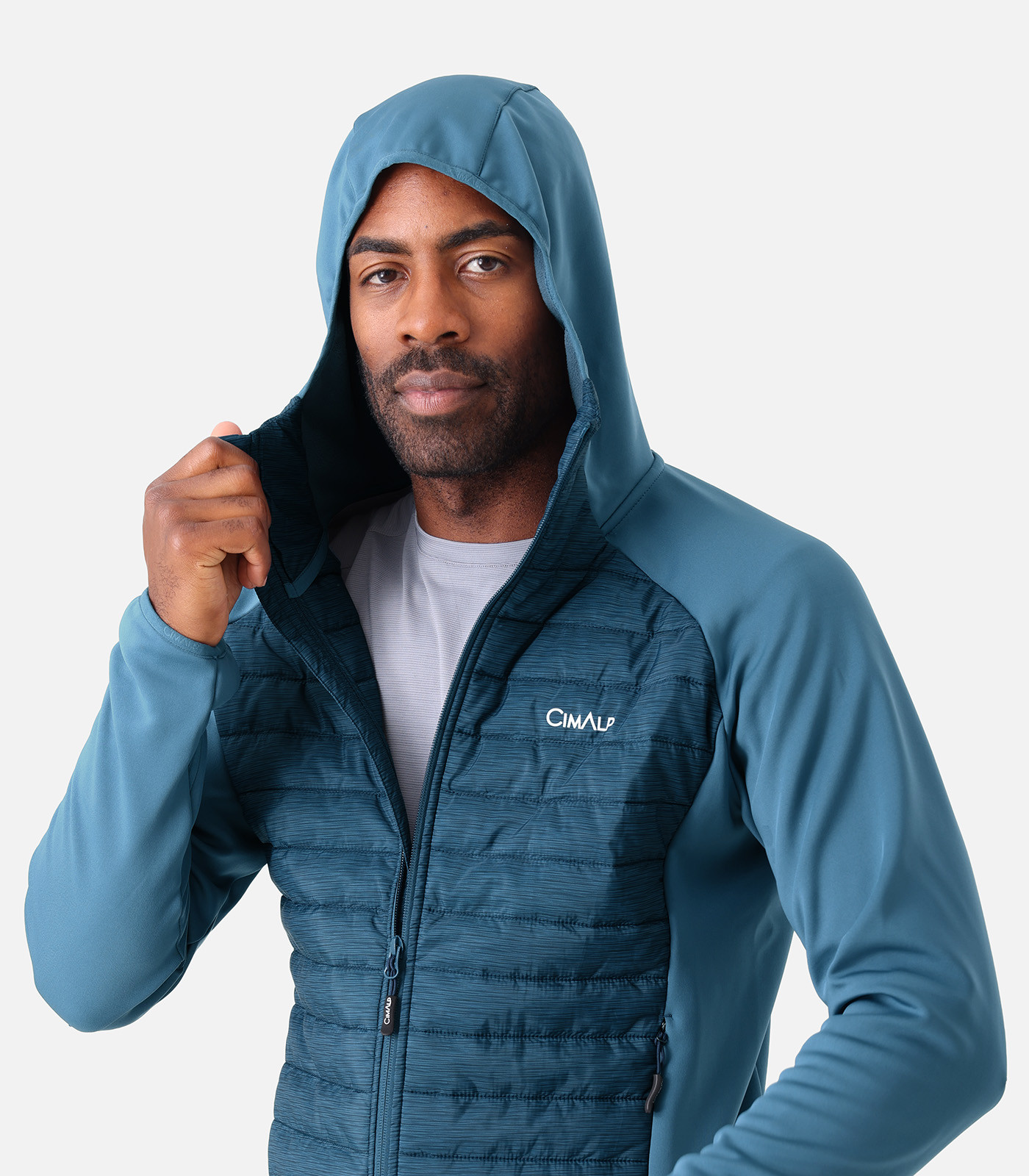 Warme winddichte Jacke