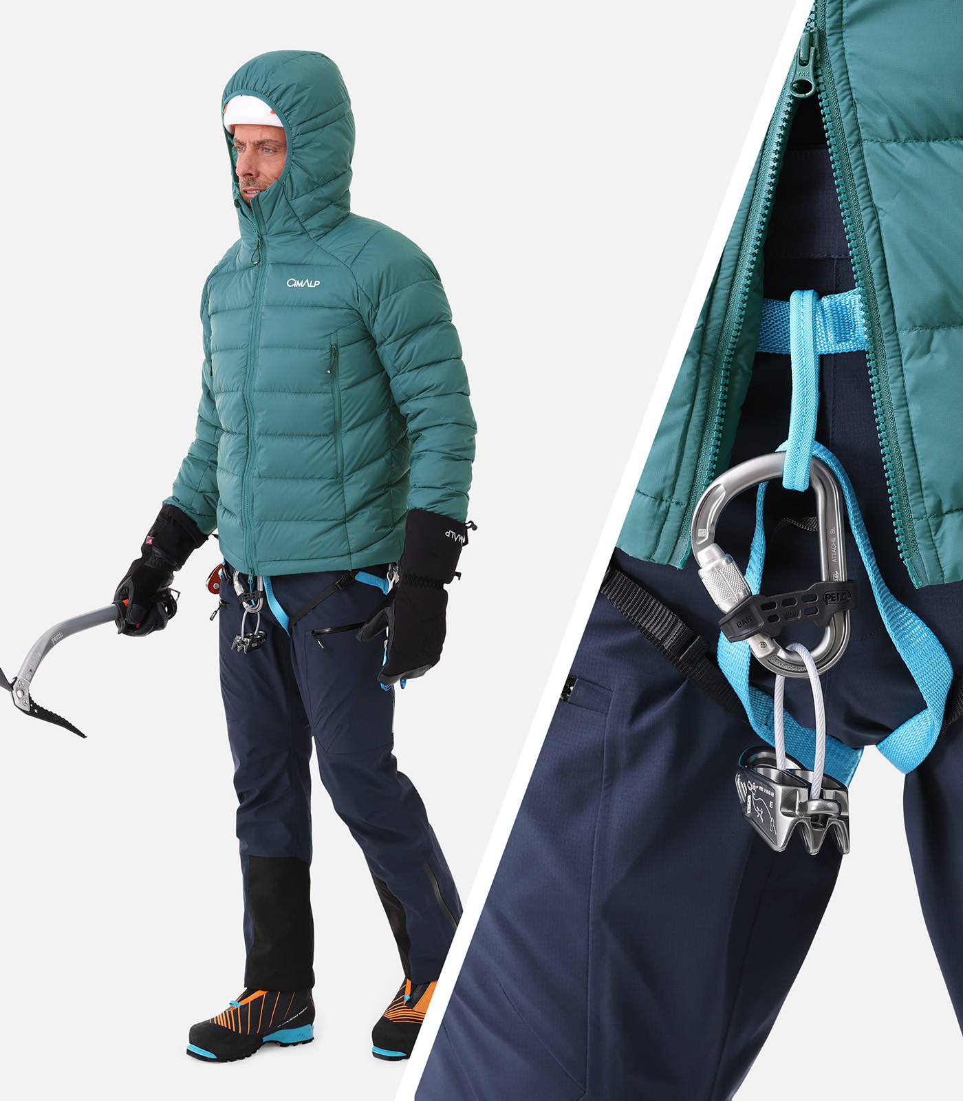Daunenjacke warm für Herren | CIMALP®