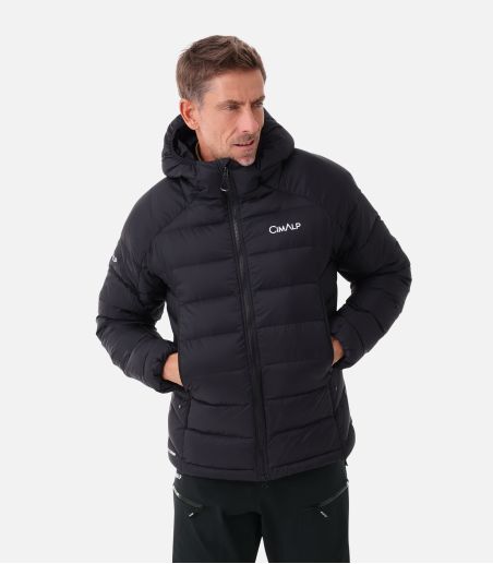 Leichte warme Daunenjacke