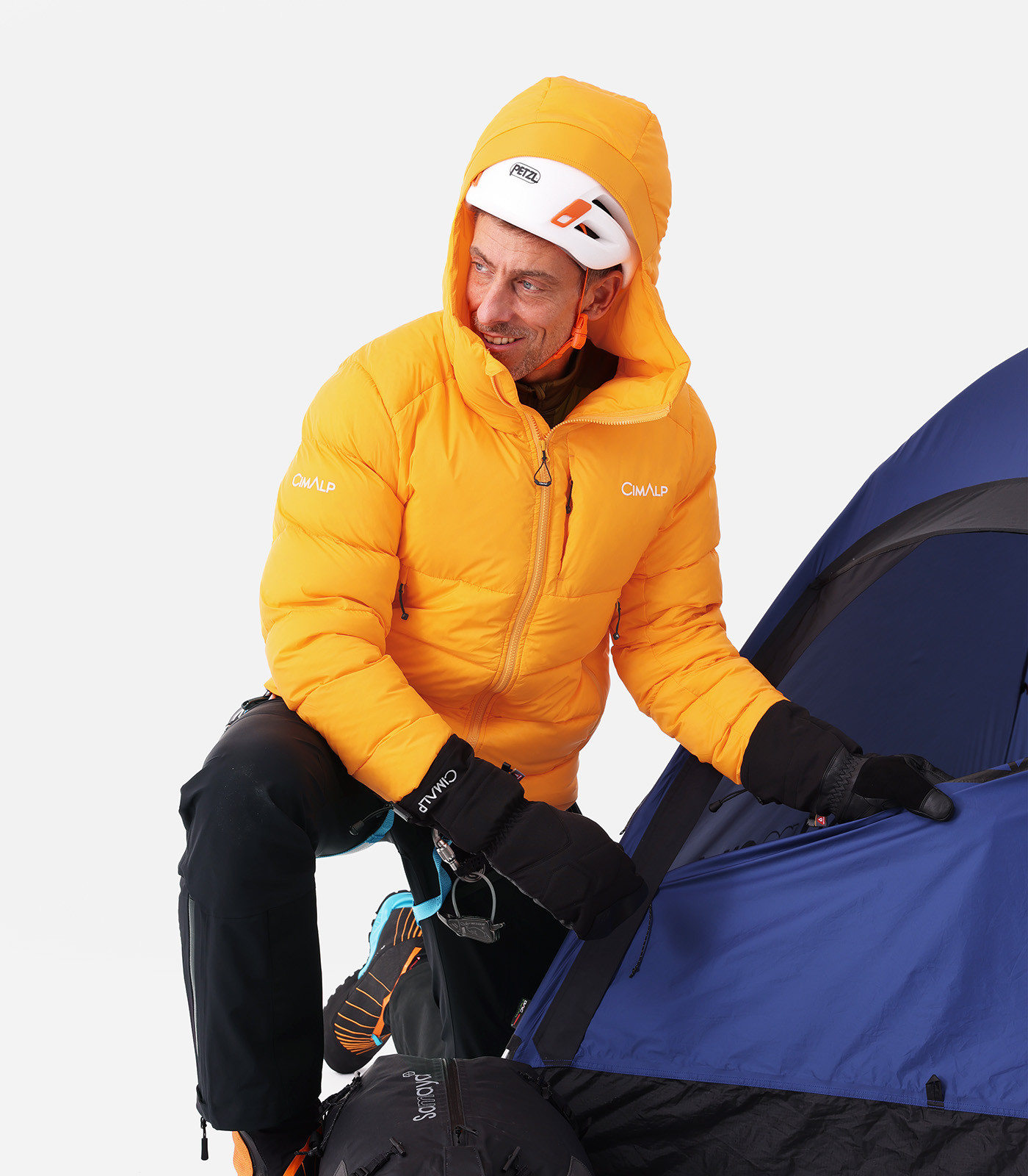 Doudoune d’expédition ultra-chaude en duvet naturel