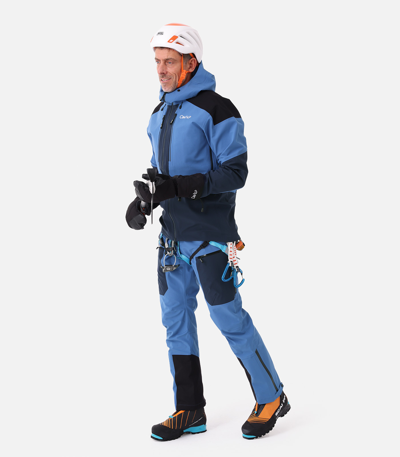 Pantaloni hardshell da alpinismo da uomo | Impermeabile e traspirante