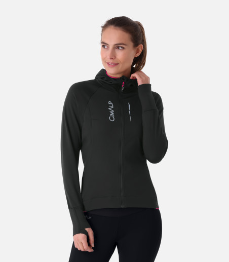 Chaqueta de Trail Running térmica y elástica