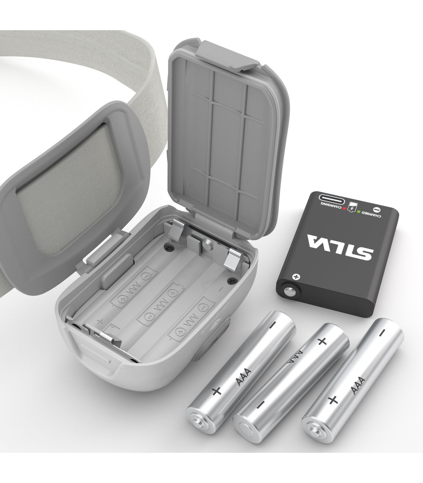 Leichte Stirnlampe SILVA.