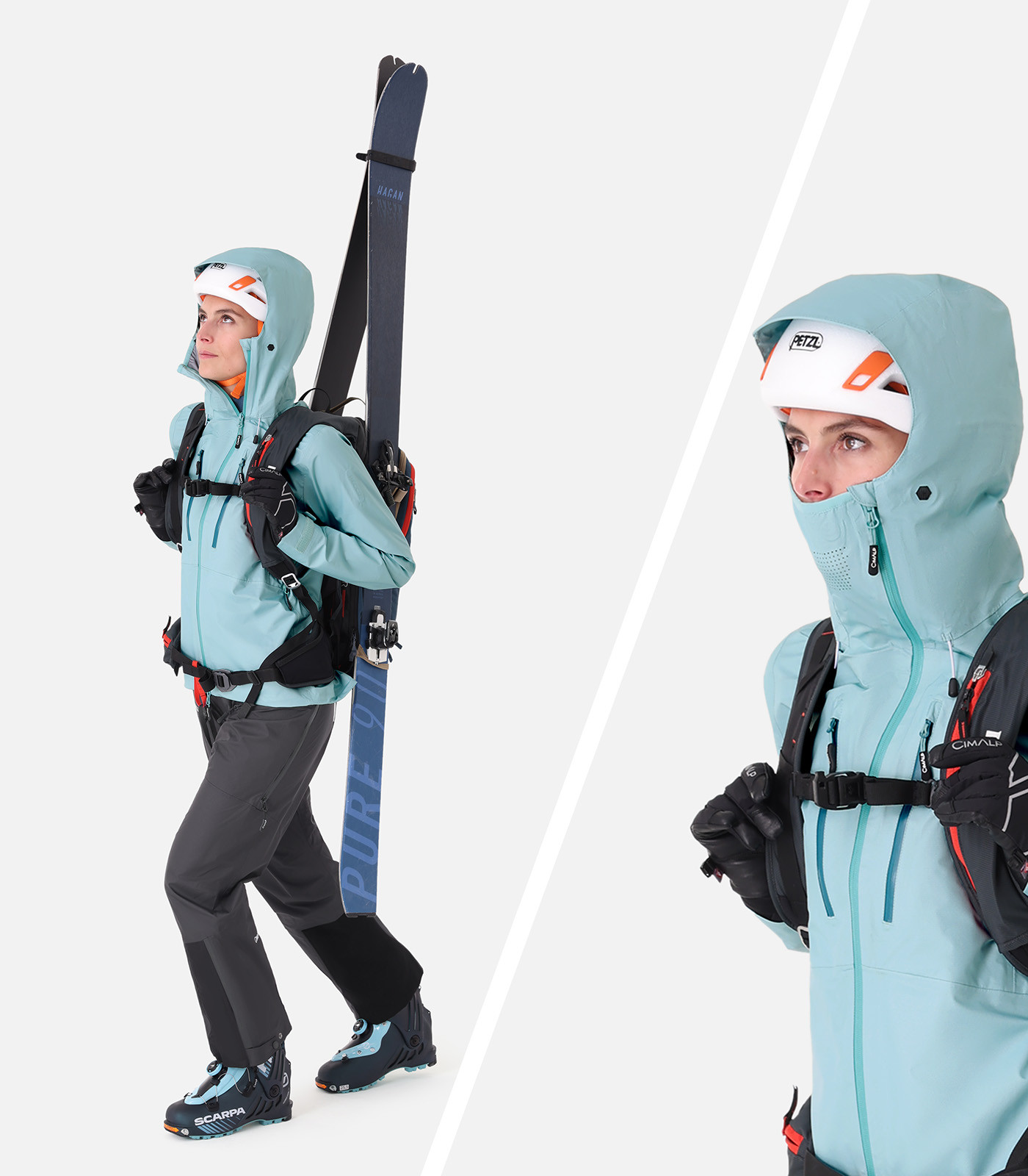 Chaqueta impermeable y ligera Membrana Ultrashell®