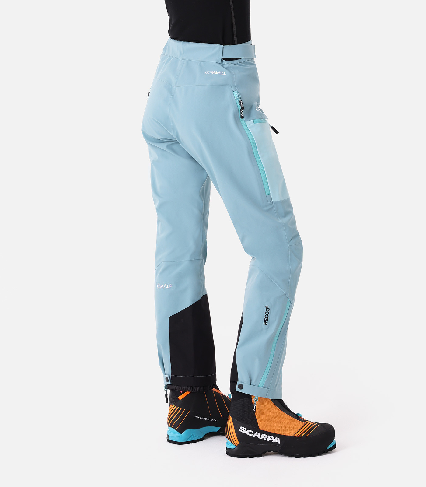 Pantaloni hardshell da alpinismo - Impermeabile e traspirante