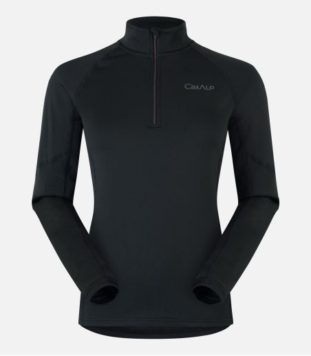 Extrawarmer Baselayer mit Reißverschluss mit CimaWarm®