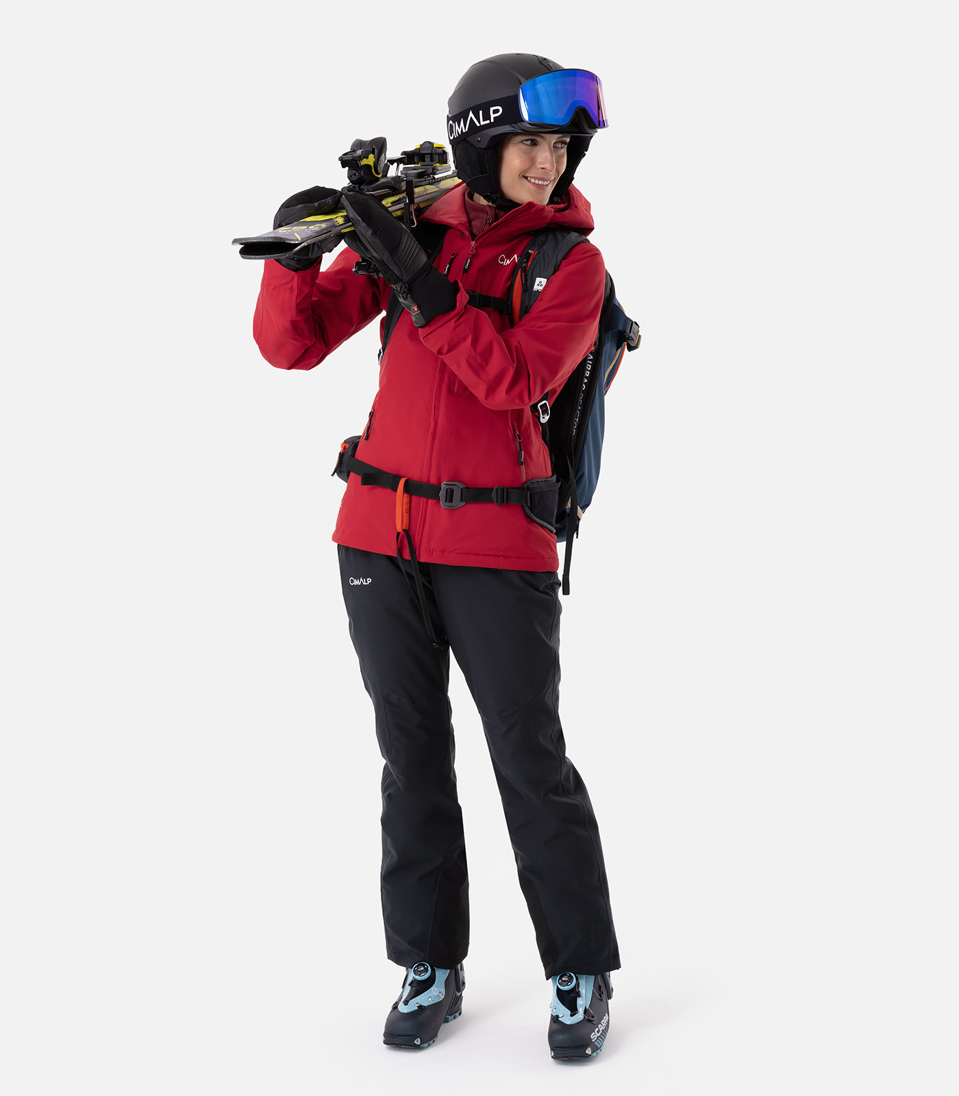 Funktionale Skijacke