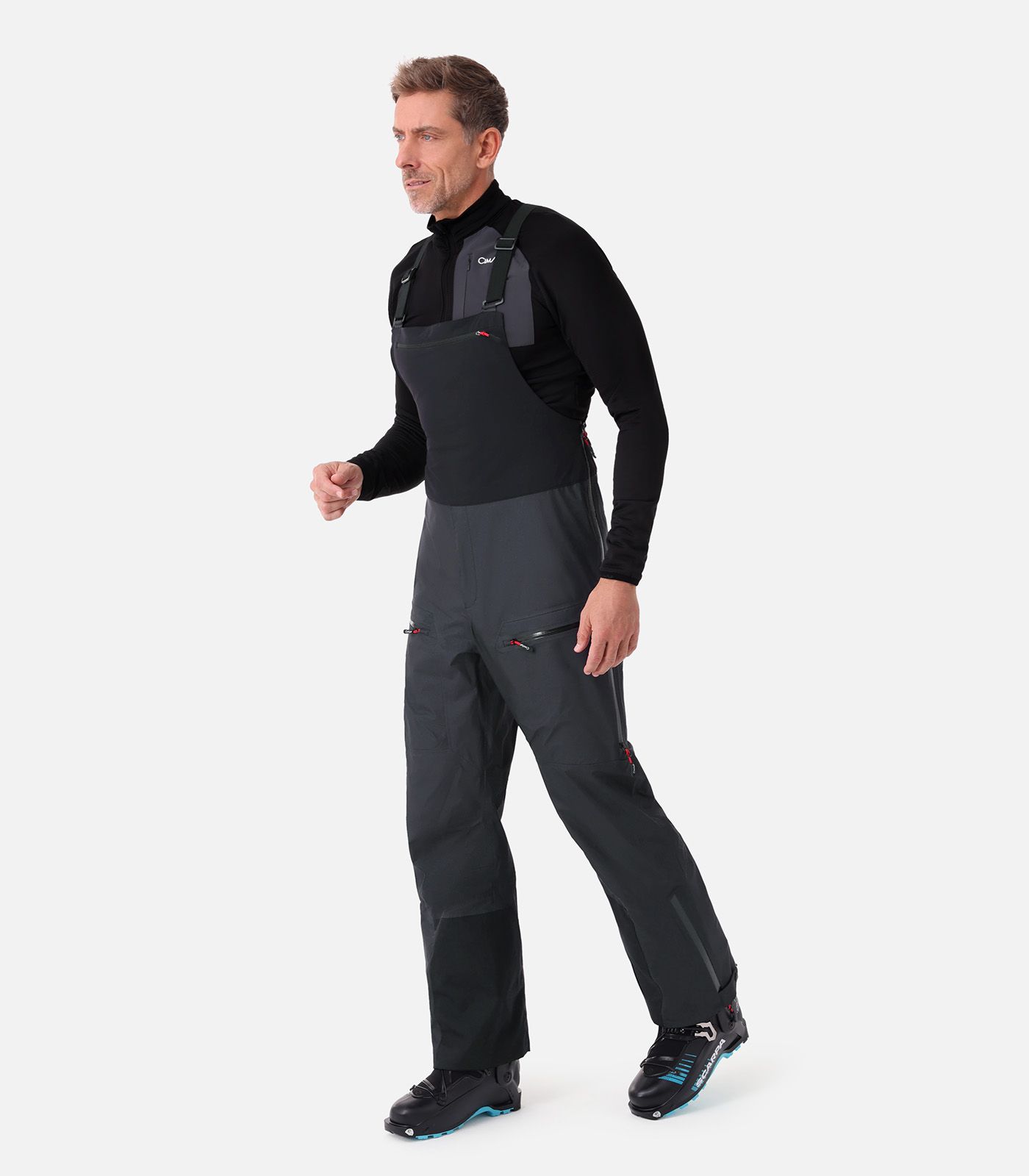 Pantalones de peto Hardshell para esquí