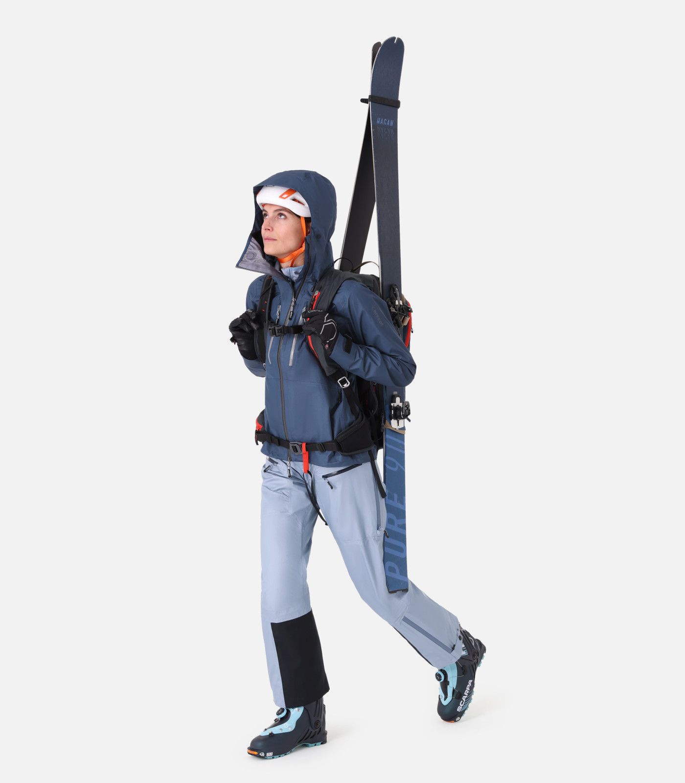 Salopette hardshell da alpinismo CIMALP | Impermeabile e traspirante 