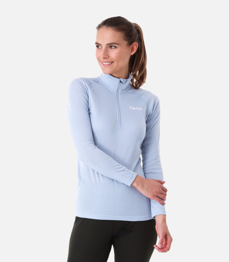 Camiseta interior cálida CimaWarm® con cremallera