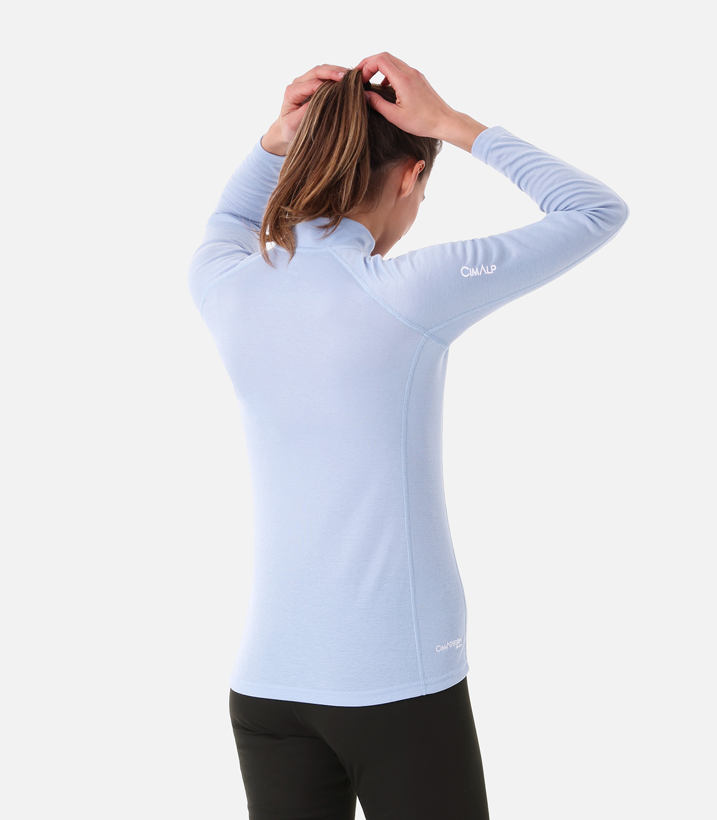 Warmer Half-Zip-Baselayer für Damen | CIMALP®