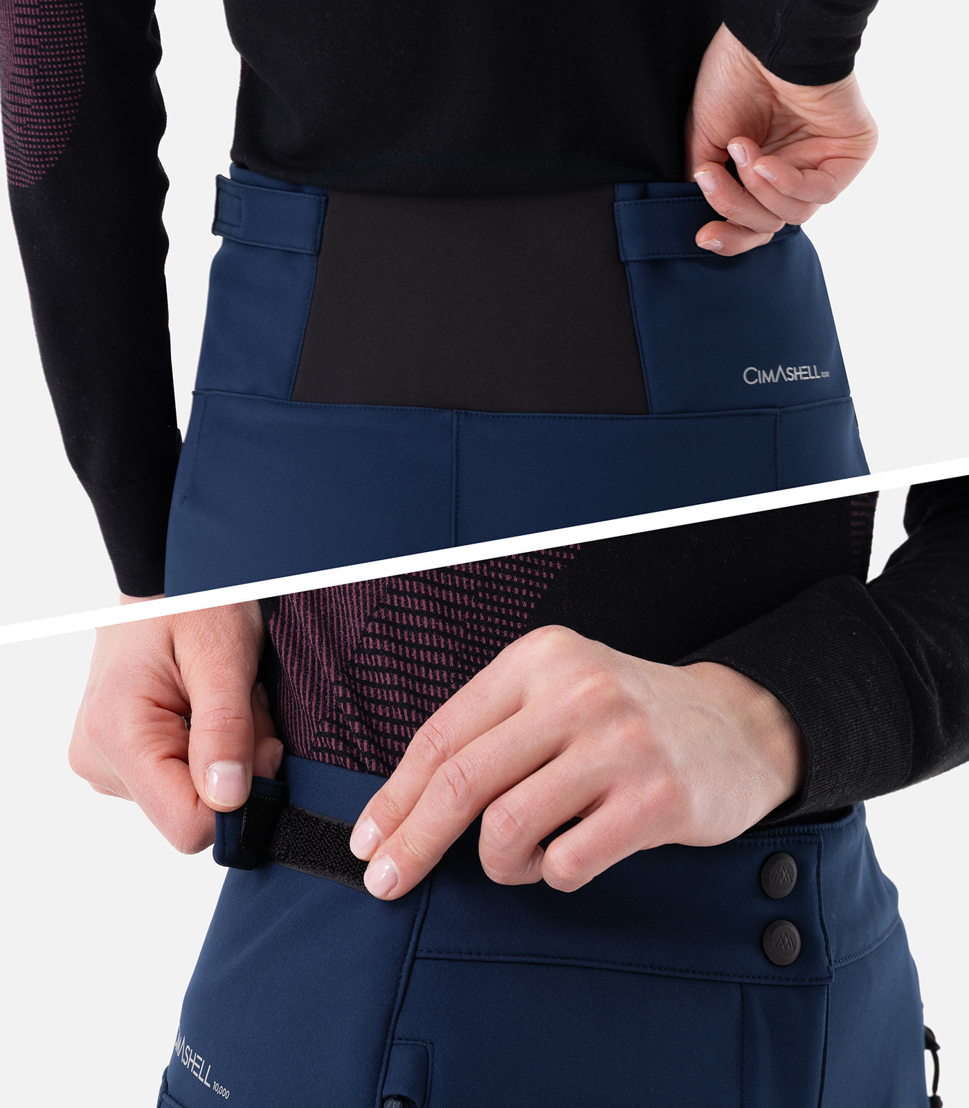 Pantaloni Softshell da sci | Impermeabili e traspiranti
