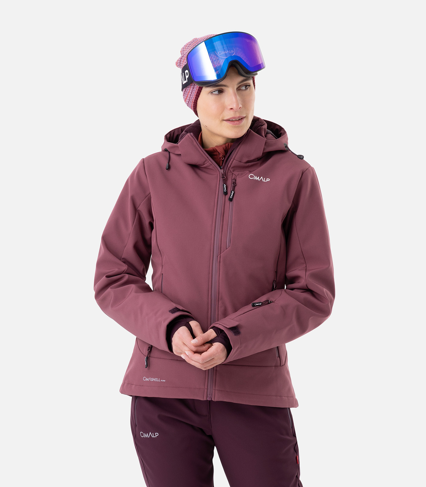 Veste de ski Softshell chaude et technique