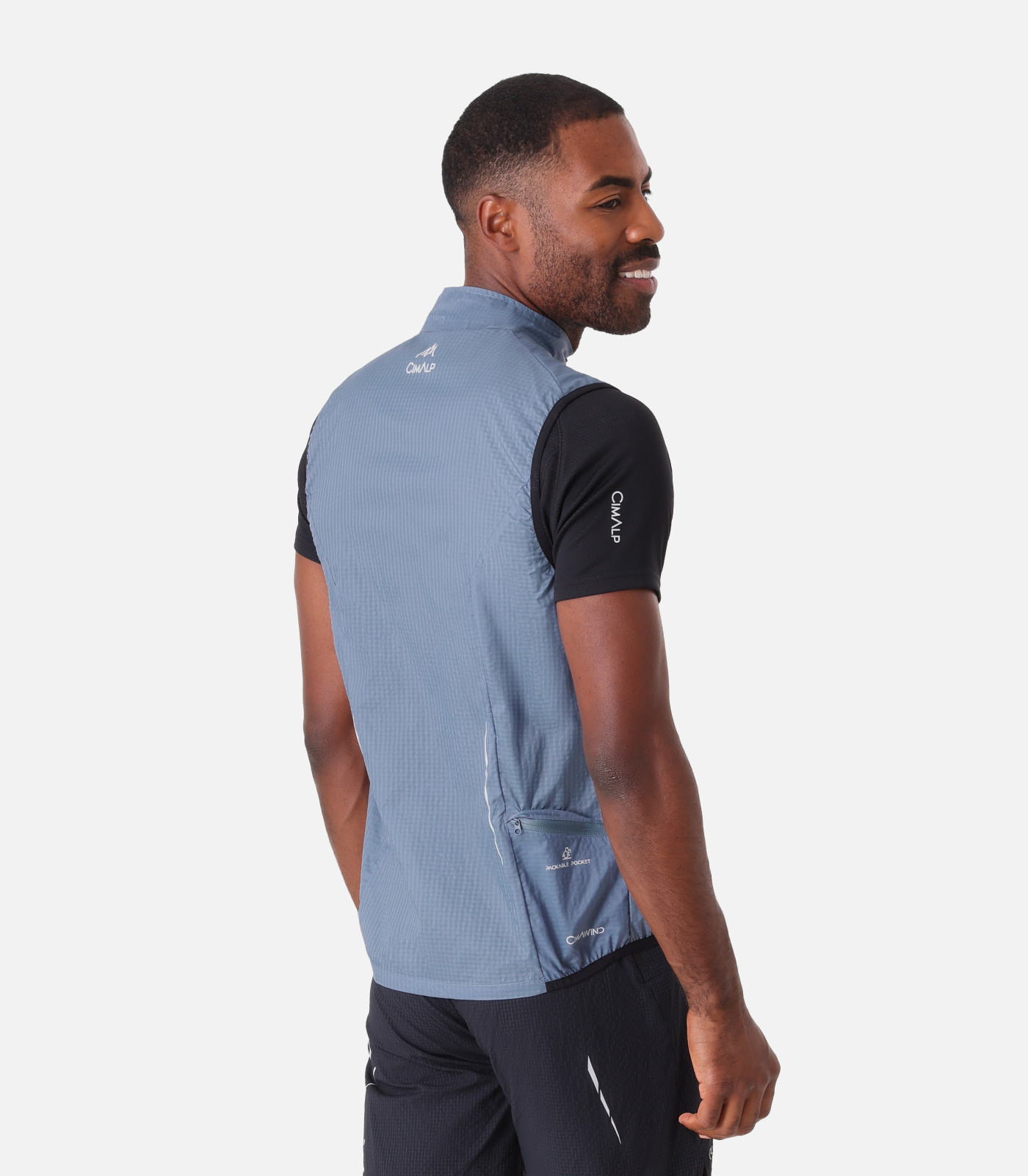 Gilet antivento leggero e compatto da Uomo | CIMALP