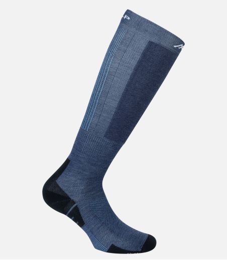 Calcetines de esquí cálidos de lana merina