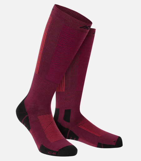 Chaussettes de ski chaudes en mérinos