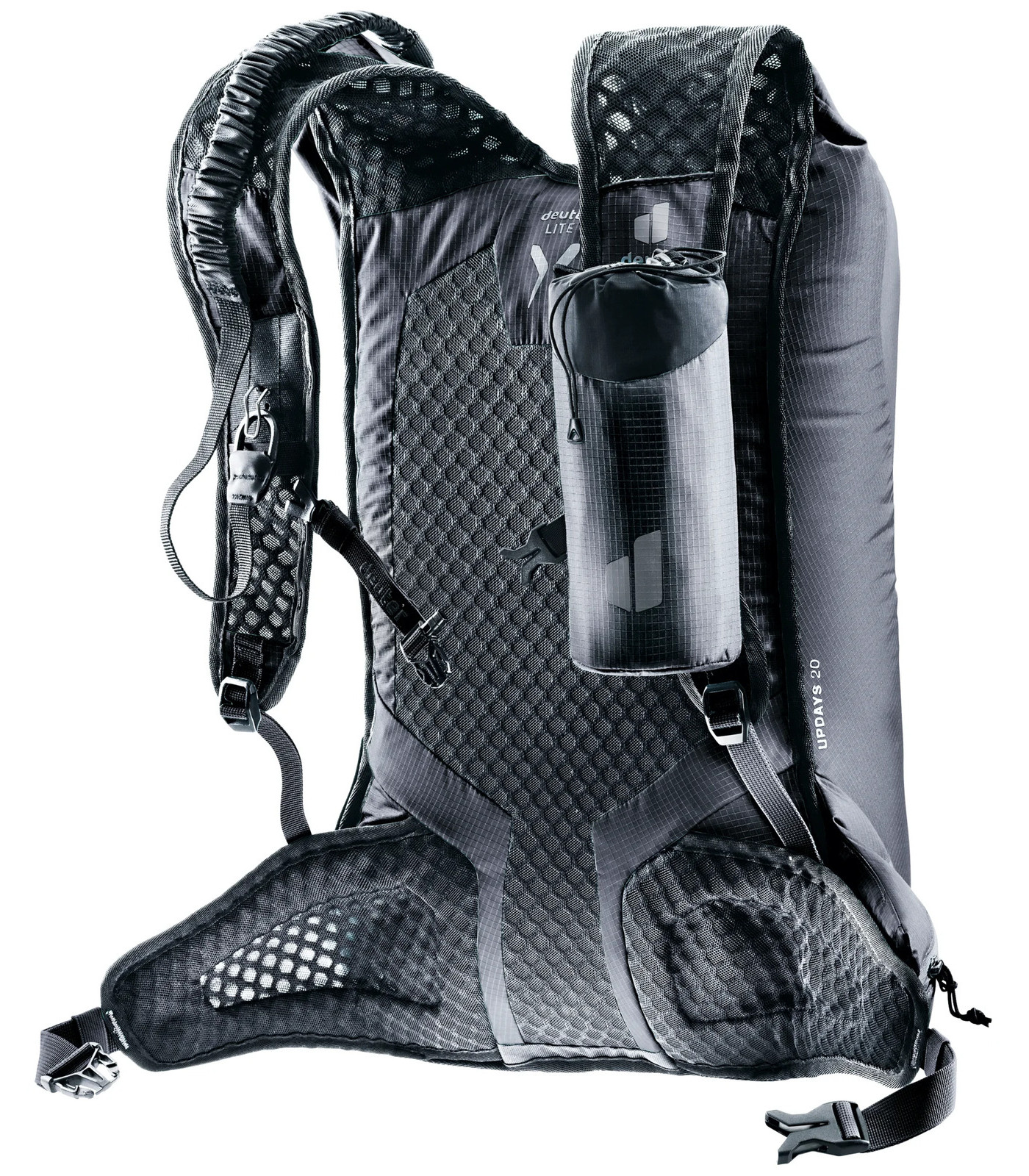 Traduci semplicemente questo testo in francese in italiano: Porte-bouteille isotherme DEUTER

Portabottiglie termico DEUTER