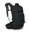 Mountain bike backpack with water pocket