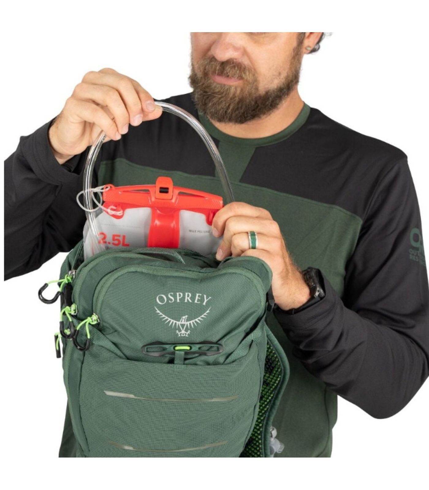 OSPREY MTB Backpack with water and tool pouch
