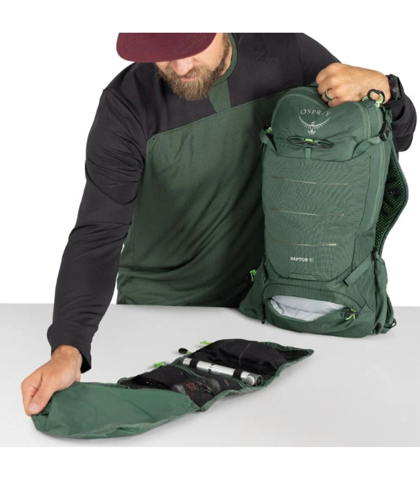 OSPREY MTB Backpack with water and tool pouch