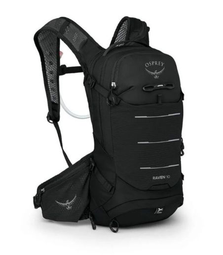 Mochila de ciclismo de montaña con bolsa de agua y bolsillo de herramientas OSPREY.
