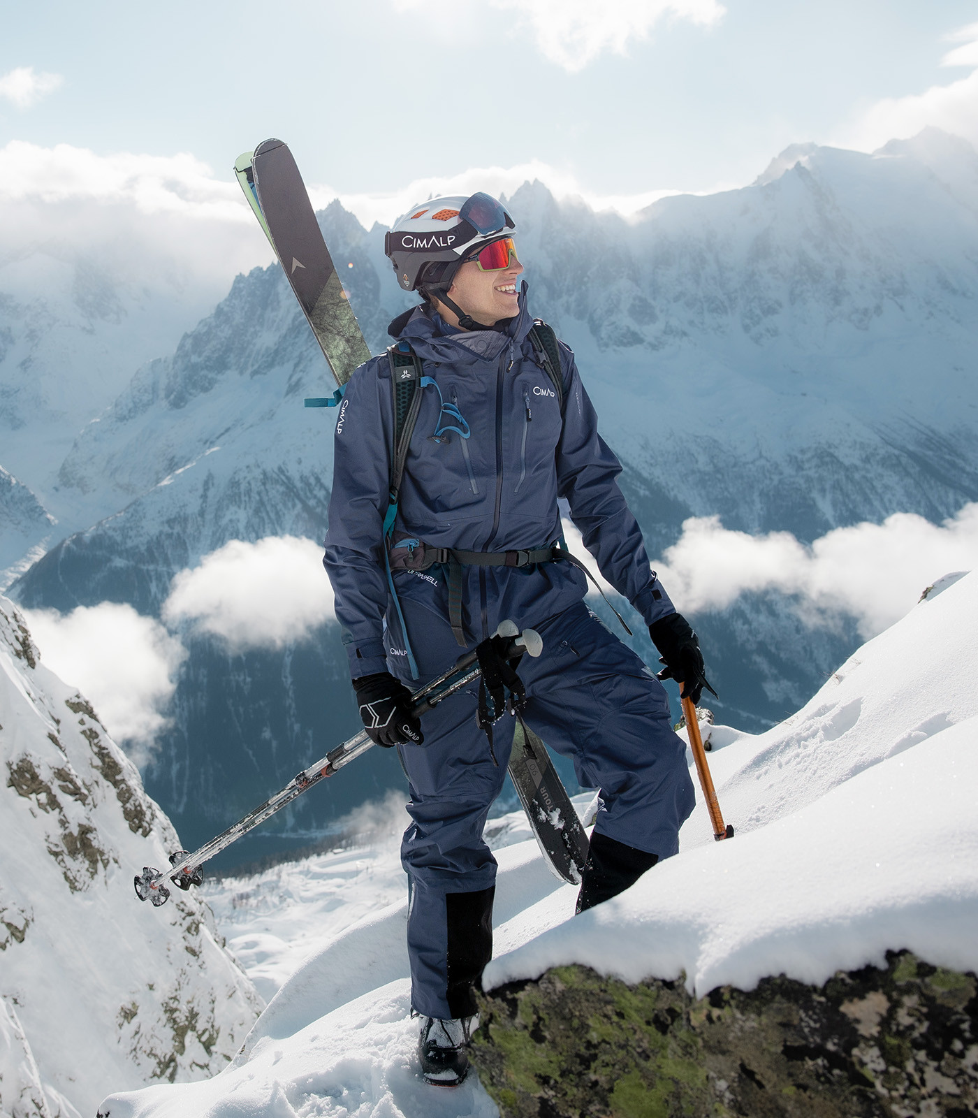 Salopette imperméable et légère avec membrane Ultrashell®