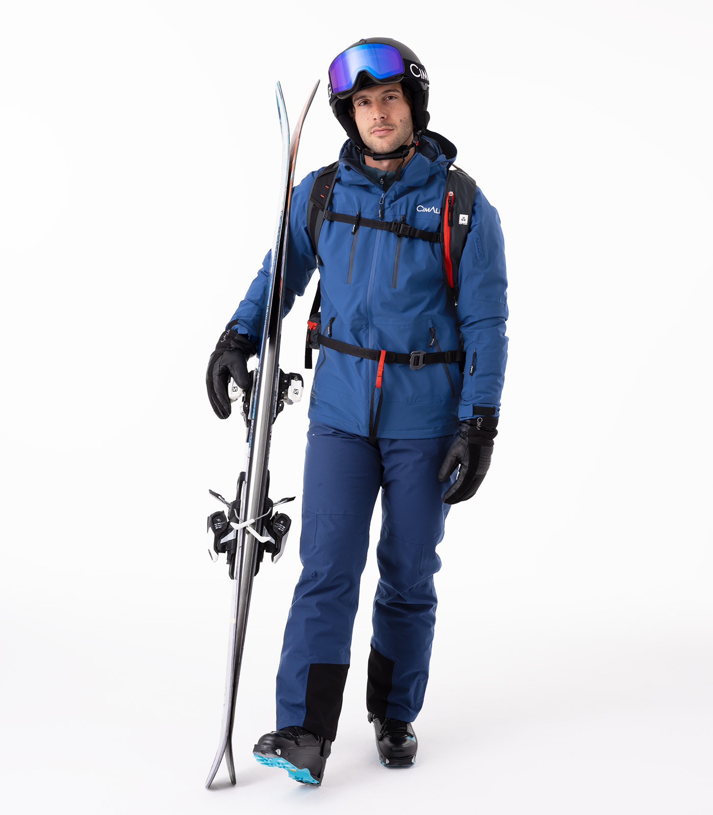 Funktionale Skijacke mit Stretch