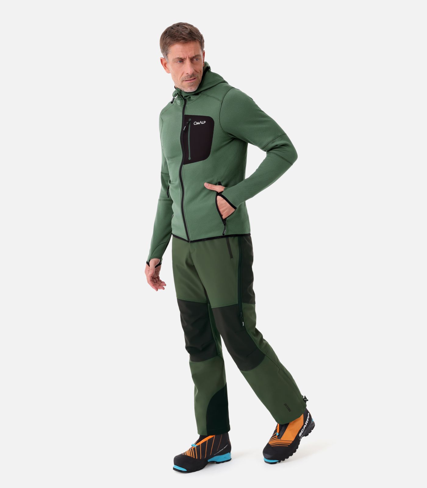 Chaqueta polar resistente para hombre | Cimalp