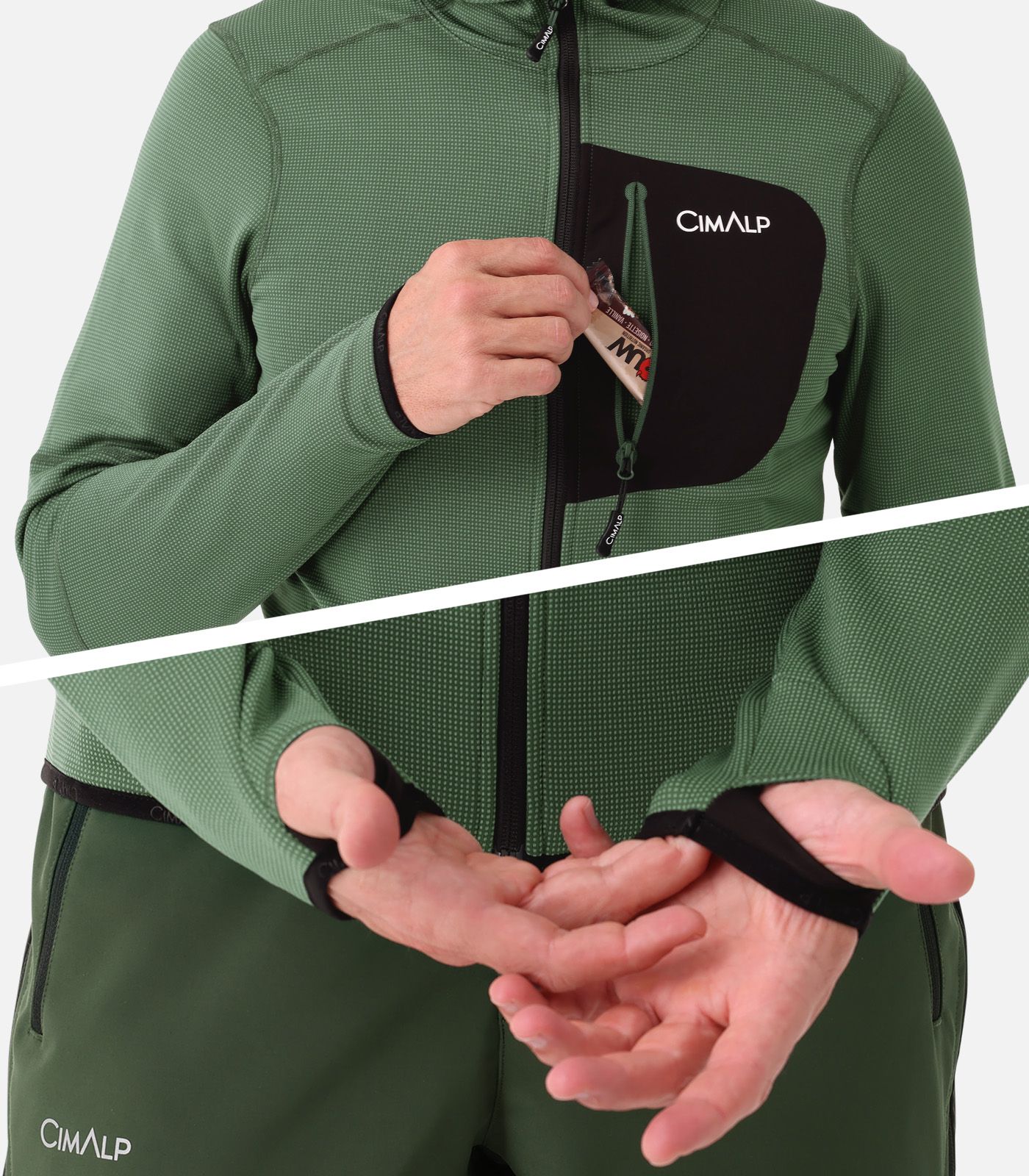 Chaqueta polar resistente para hombre | Cimalp