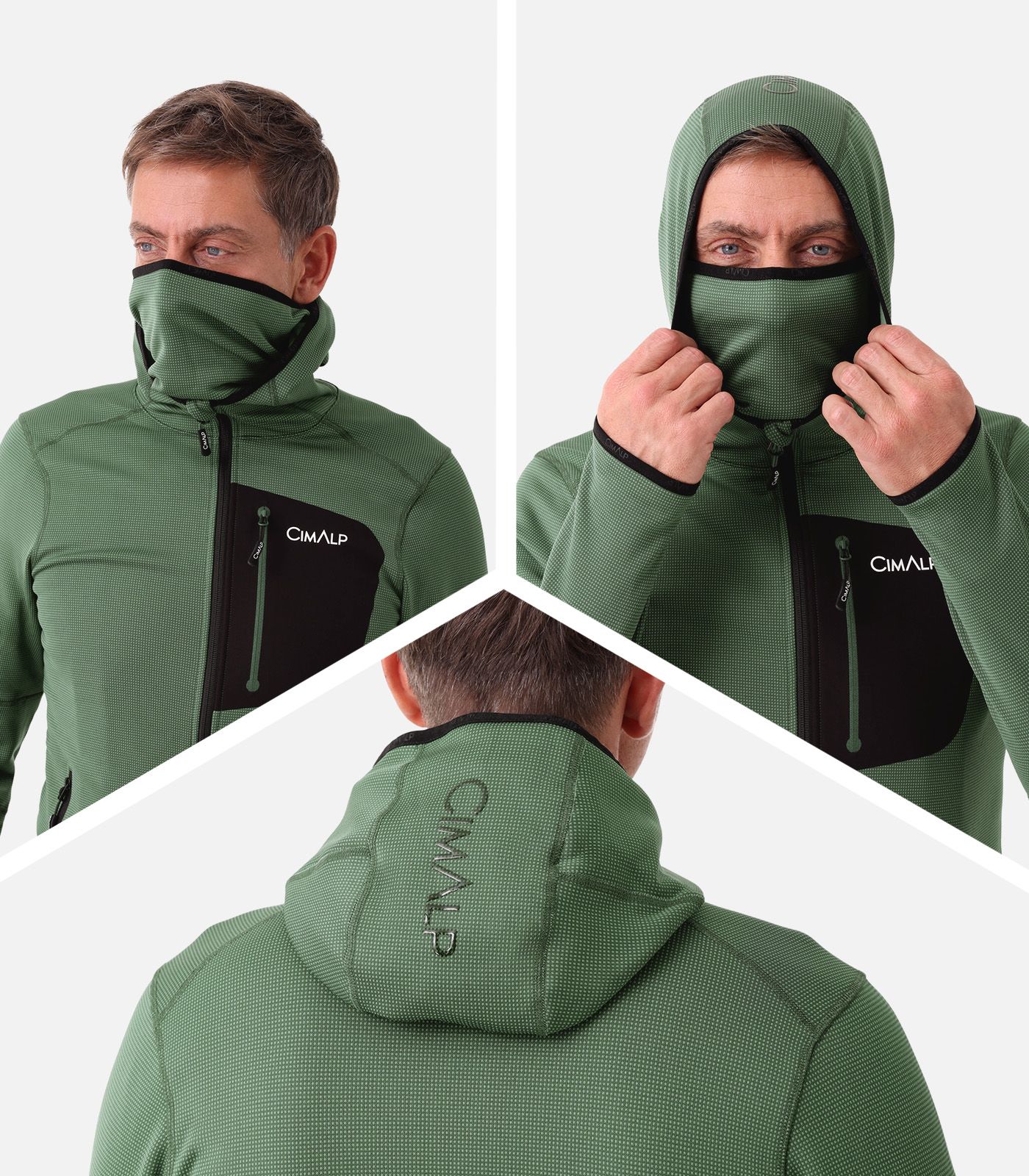Chaqueta polar resistente para hombre | Cimalp