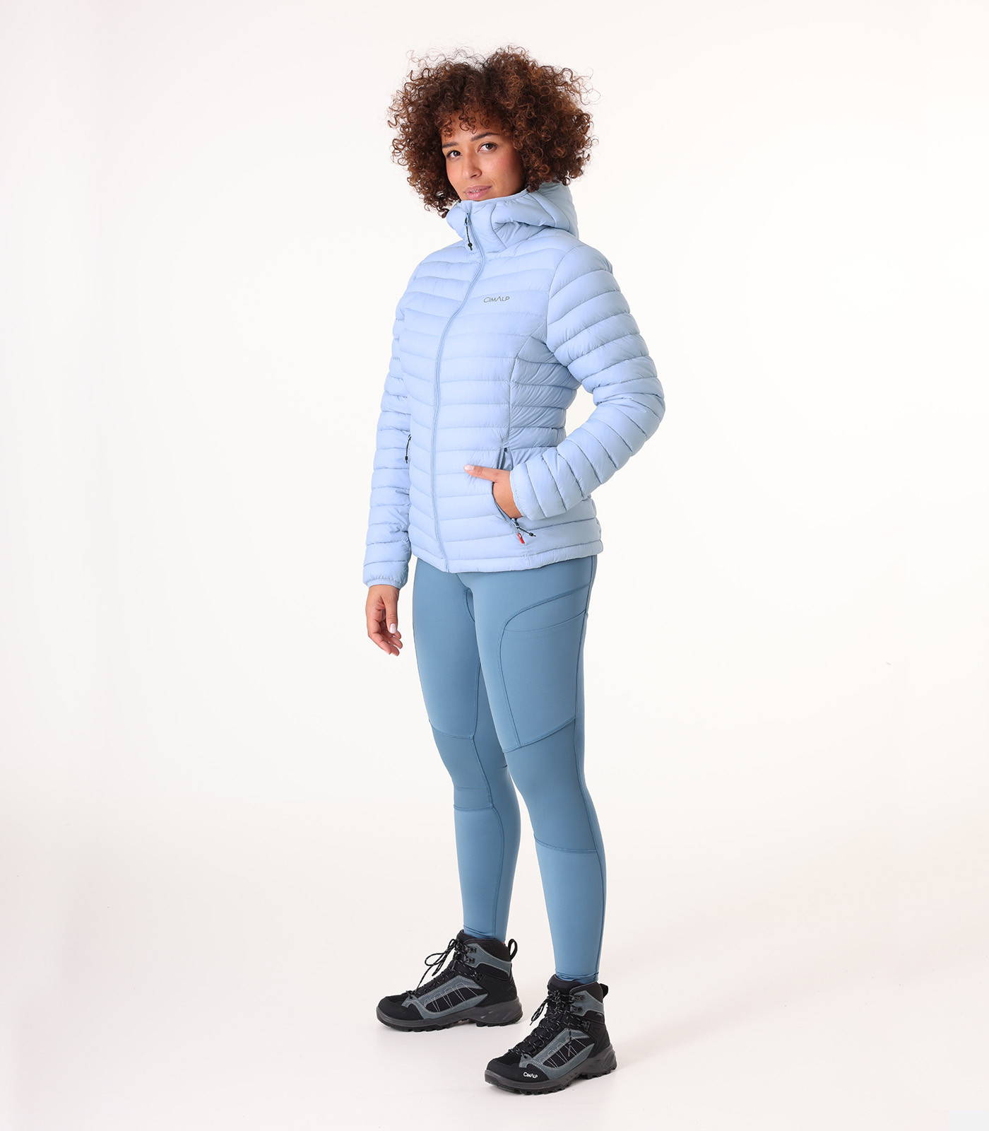 Synthetische Daunenjacke aus CIMALOFT® mit Kapuze