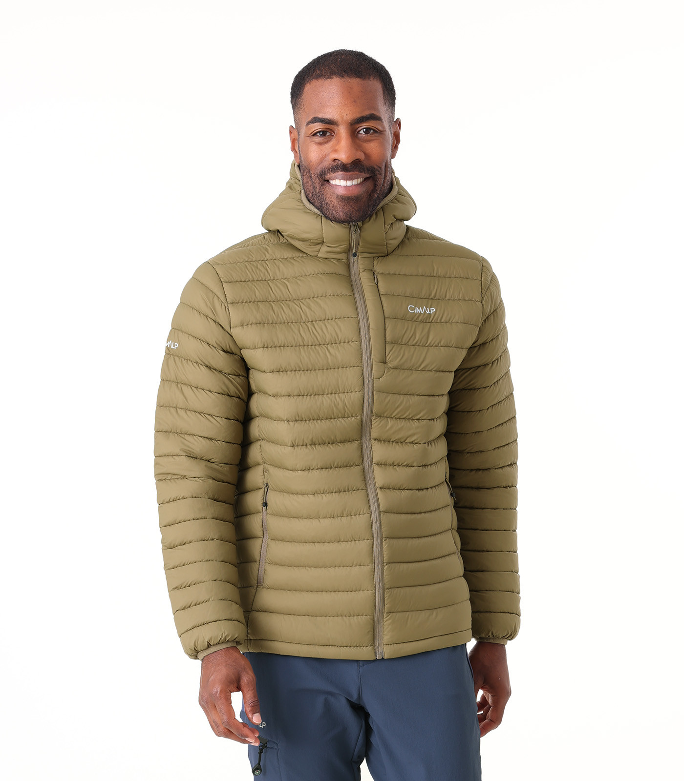 Puffer jacket in CIMALOFT® with hood