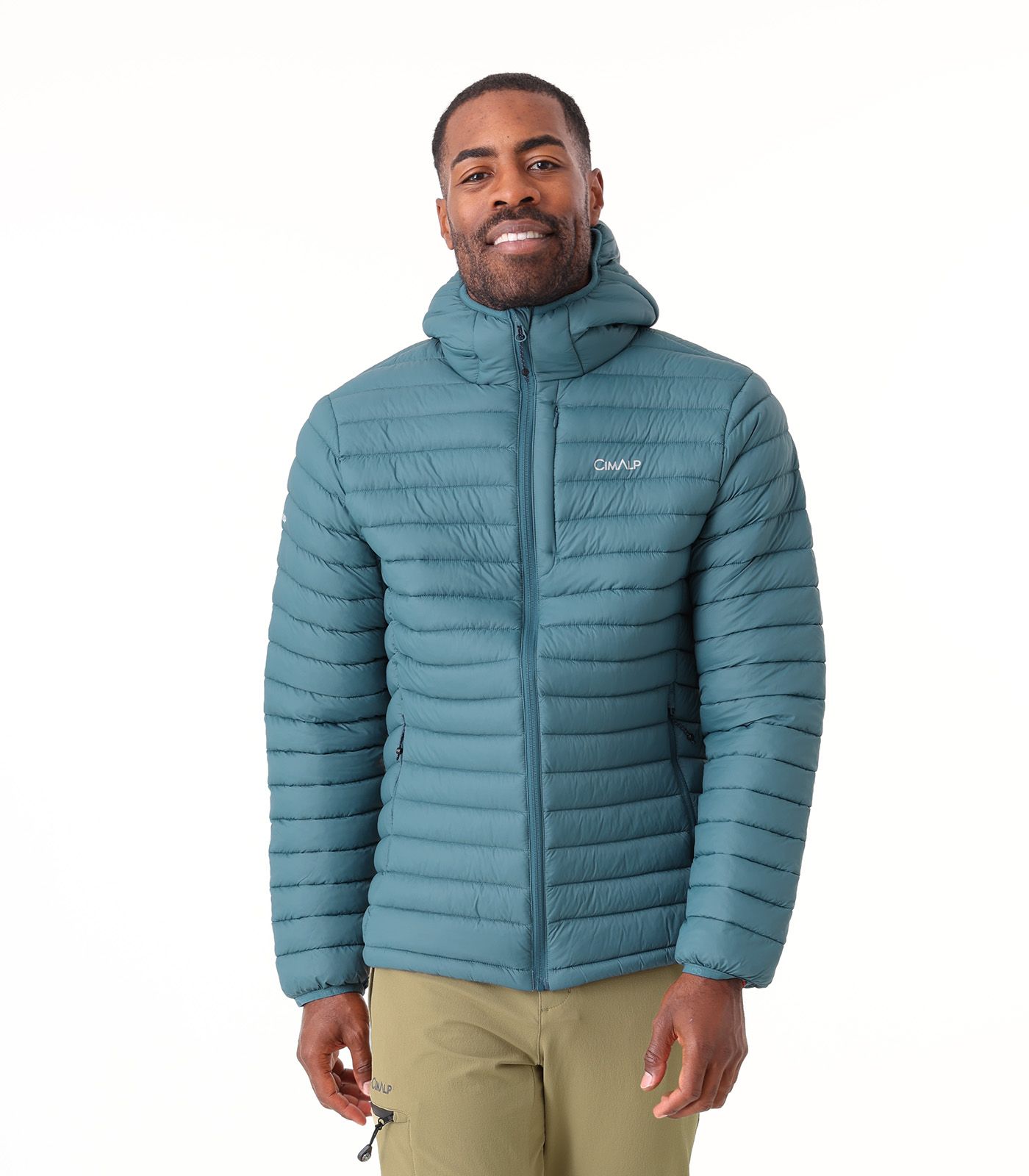 Doudoune à capuche chaude et compressible en Cimaloft®