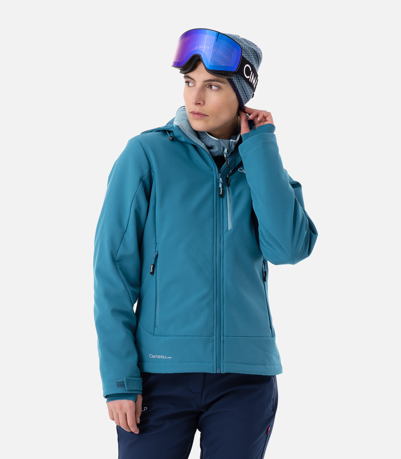 Veste de ski Softshell chaude et technique