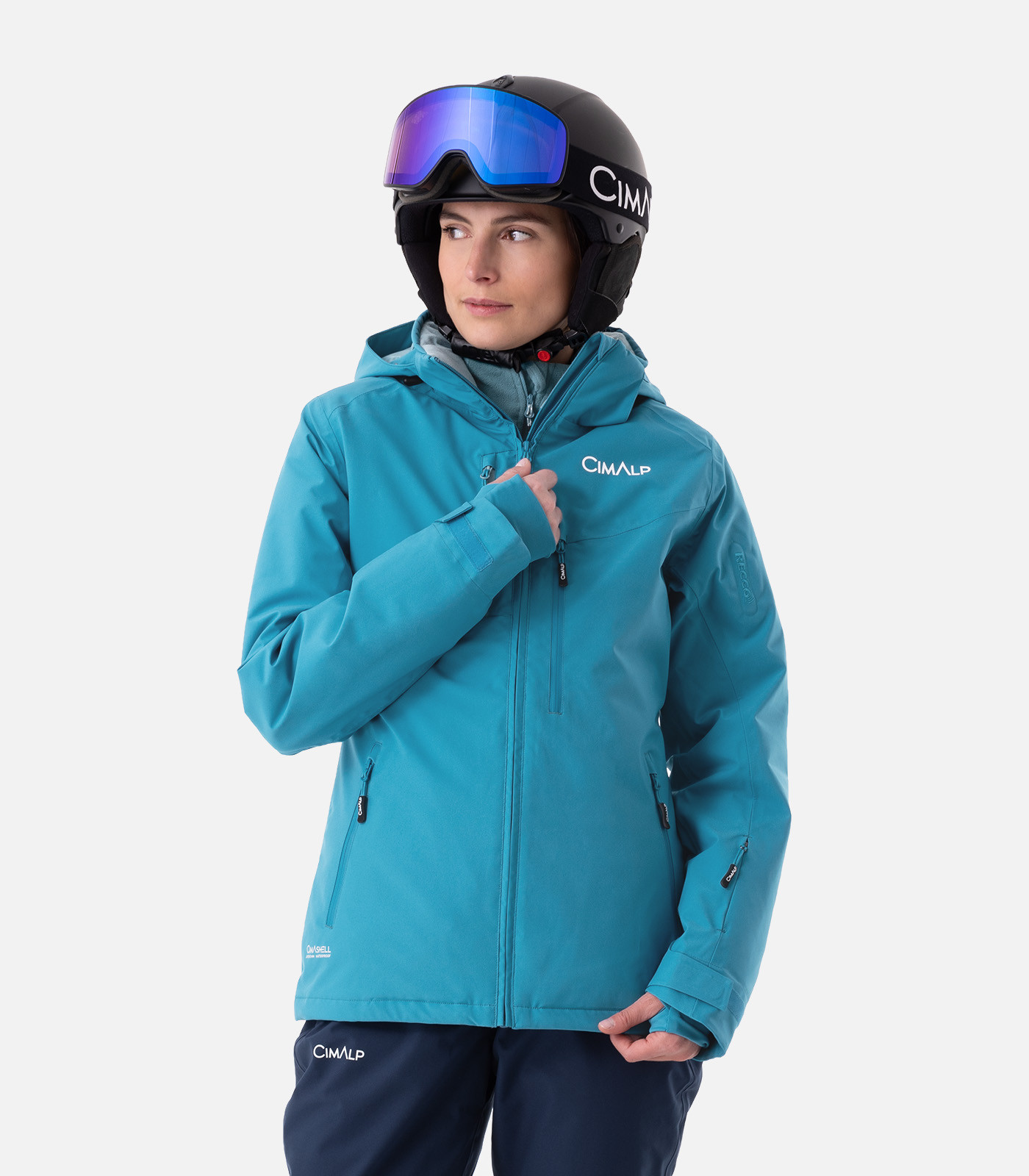 Veste de ski isolante et stretch en CimaTherm®
