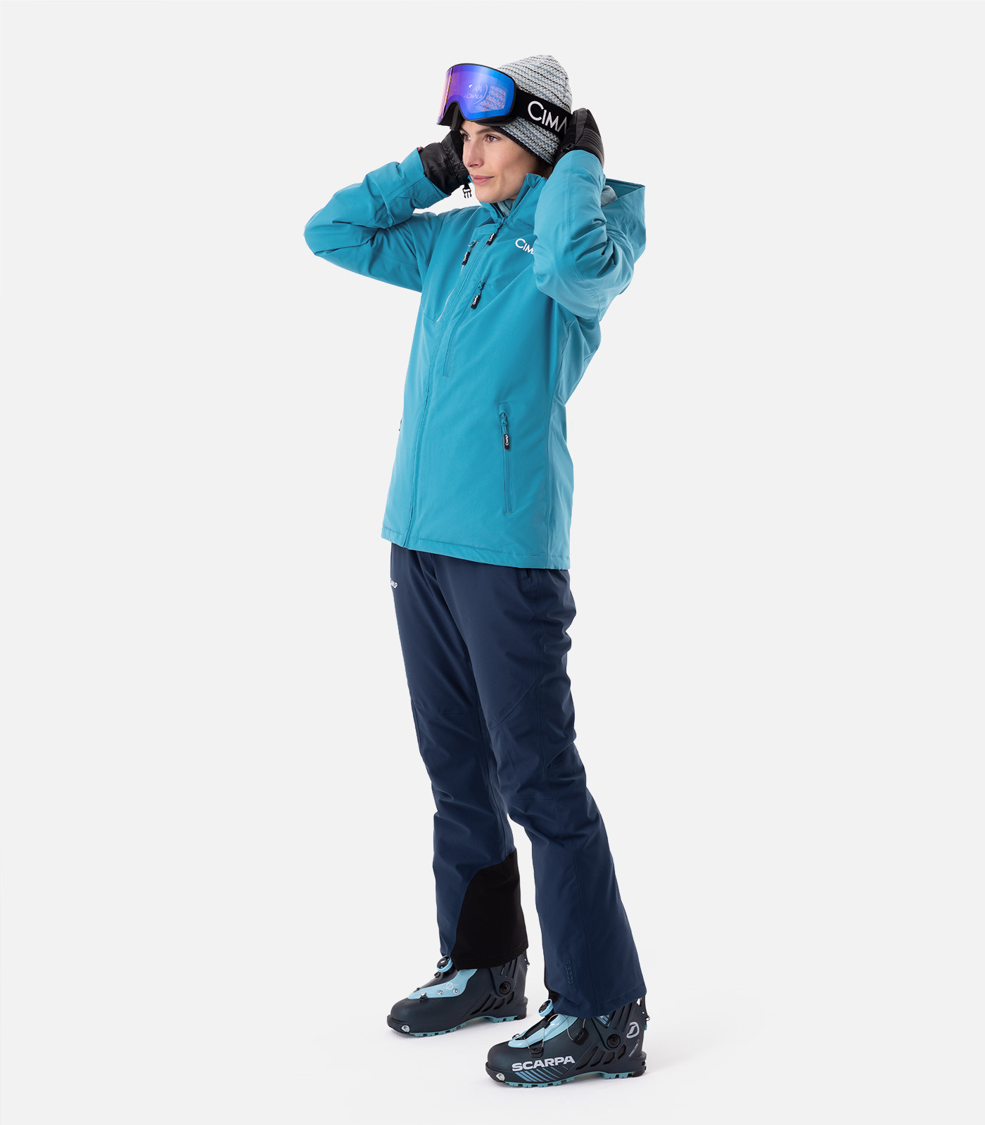 Pantalone da sci - Impermeabile e traspirante 20K/20K