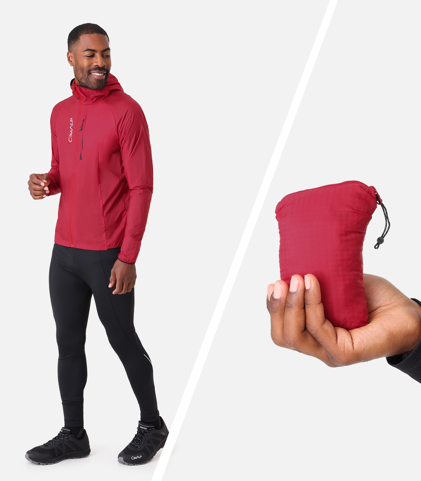 Superleichte Laufjacke für Herren | CIMALP® 