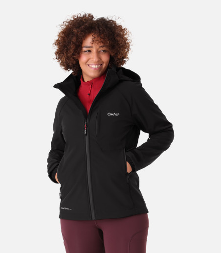 Chaqueta Softshell 3 capas con capucha