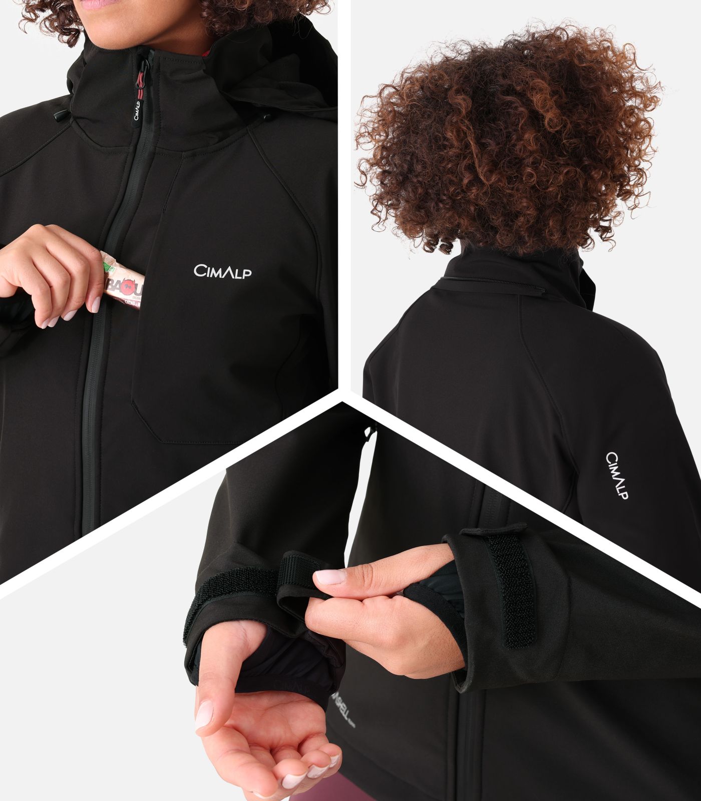 Chaqueta Softshell 3 capas para Mujer | Cimalp
